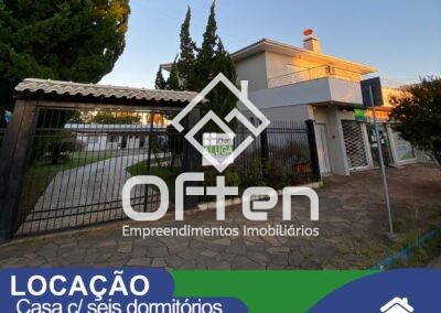 LOCAÇÃO – CASA ALTO PADRÃO COM SEIS DORMITÓRIOS E AMPLO TERRENO