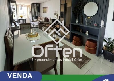VENDA – APARTAMENTO SEMIMOBILIADO EM ÓTIMA LOCALIZAÇÃO