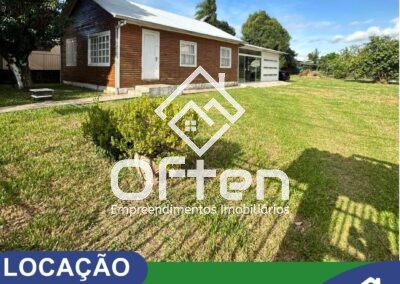 VENDA E LOCAÇÃO – CASA COM AMPLO TERRENO EM ÓTIMA LOCALIZAÇÃO