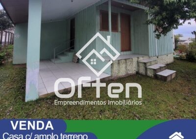 VENDA – CASA COM BOM TERRENO – ABAIXO DO VALOR DE MERCADO