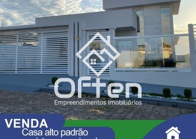 VENDA – CASA ALTO PADRÃO SEMIMOBILIADA