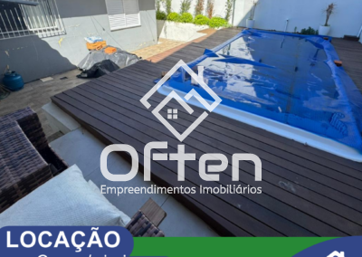 LOCAÇÃO – CASA ALTO PADRÃO COM TRÊS DORMITÓRIOS
