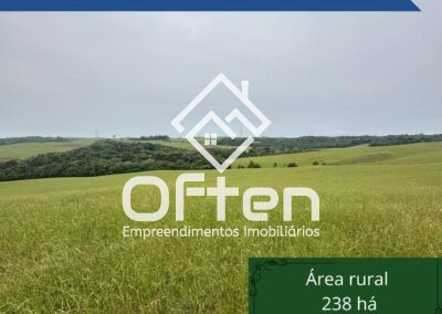 VENDA – ÁREA RURAL DE 230 HECTARES