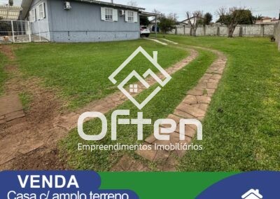 VENDA – CASA NO BAIRRO FONTES COM AMPLO TERRENO